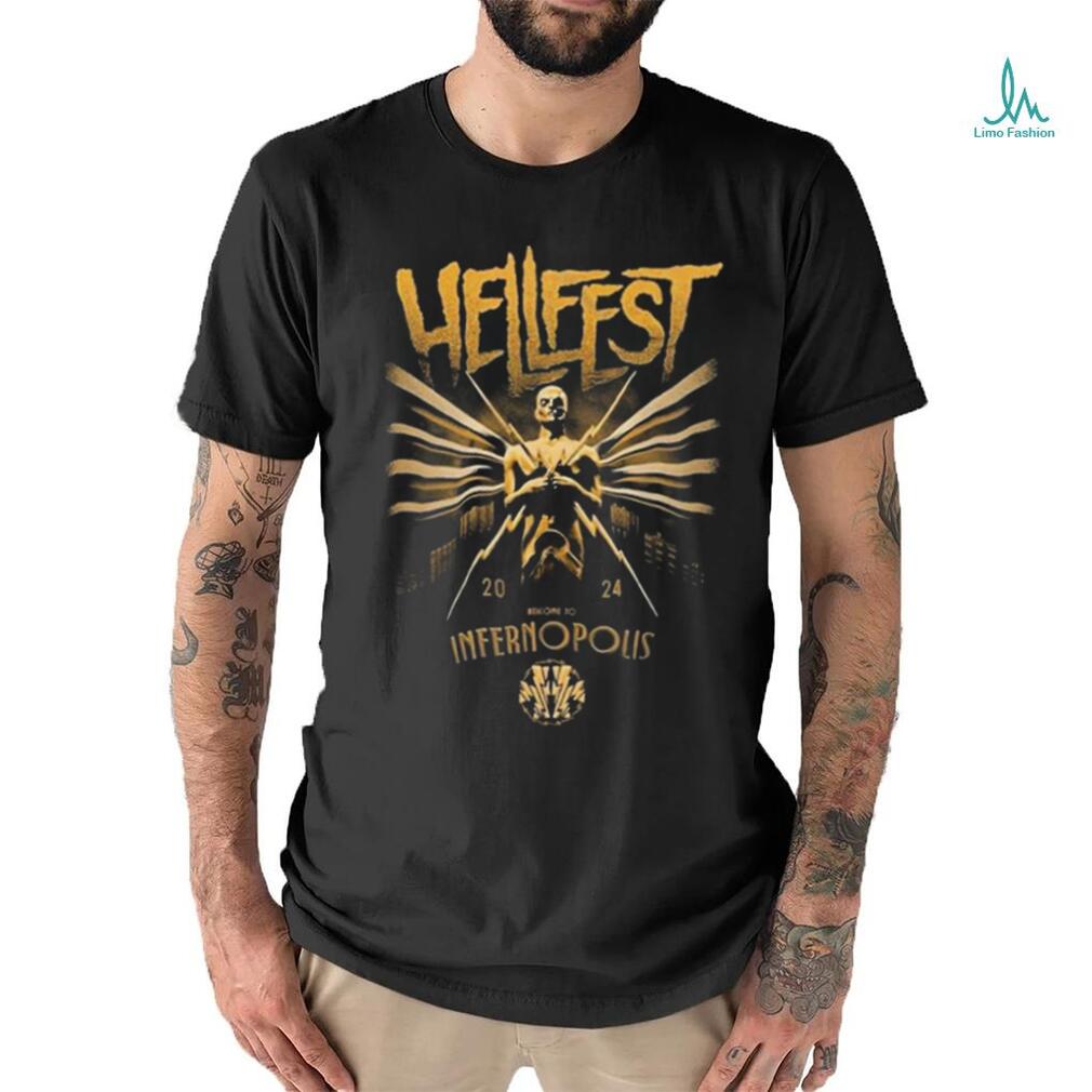 Hellfest Statue Homme Shirt Hellfest Statue Homme Shirt
