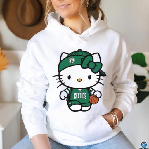 Hello Kitty Boston Celtics NBA Basketball Shirt