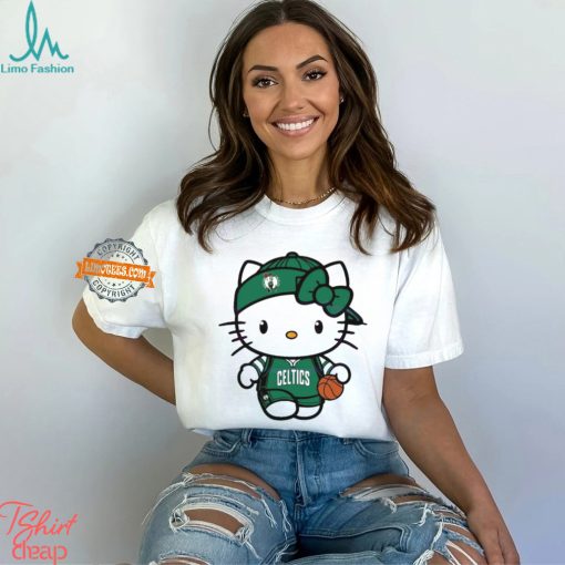 Hello Kitty Boston Celtics NBA Basketball Shirt