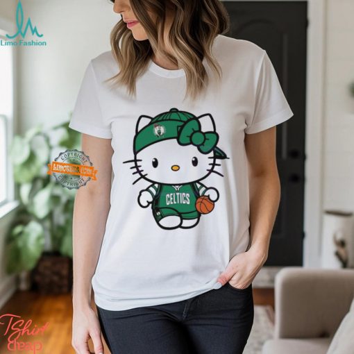 Hello Kitty Boston Celtics NBA Basketball Shirt