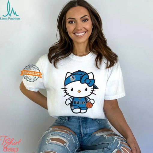 Hello Kitty Dallas Mavericks NBA Basketball Shirt