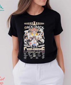 Hershey Bears 13 Back To Back 1958 2024 Calder Cup Champions Signatures Shirt