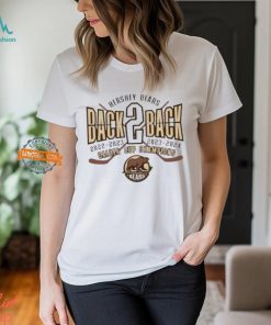 Hershey Bears Back 2 Back 2022 2023 And 2023 2024 Calder Cup Champions Vintage T Shirt