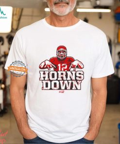 Horns Down for Texas Tech College Fans T Shirt