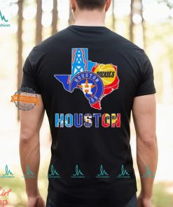 Houston Map Sports Teams Logo 2024 Unisex T Shirt, hoodie, sweater, long sleeve and tank top Houston Map Sports Teams Logo 2024 Unisex T Shirt