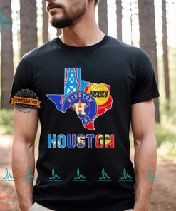 Houston Map Sports Teams Logo 2024 Unisex T Shirt, hoodie, sweater, long sleeve and tank top Houston Map Sports Teams Logo 2024 Unisex T Shirt