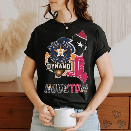 Houston Sports Team Astros Texans Rockets And Dynamo shirt