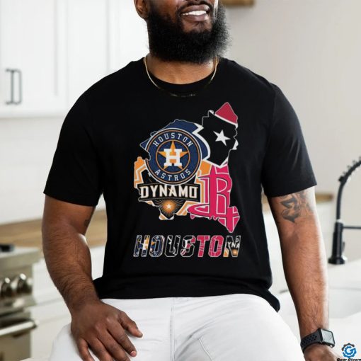 Houston Sports Team Astros Texans Rockets And Dynamo shirt