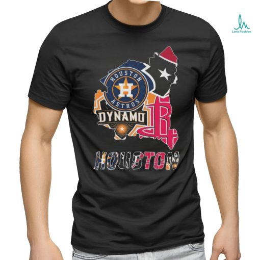 Houston Sports Team Astros Texans Rockets And Dynamo shirt