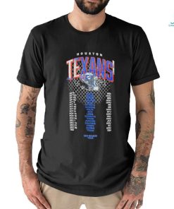 Houston Texans Threads Schedule 2024 Season Tour Shirt, hoodie, sweater, long sleeve and tank top Houston Texans Threads Schedule 2024 Season Tour Shirt