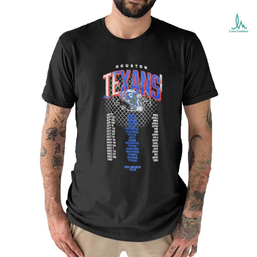 Houston Texans Threads Schedule 2024 Season Tour Shirt Houston Texans Threads Schedule 2024 Season Tour Shirt