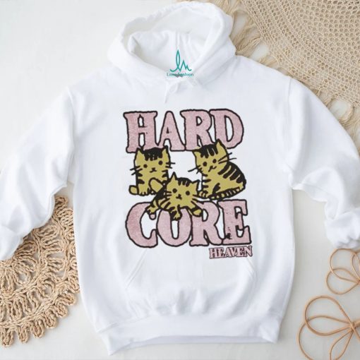 Hrtjankboteko Hard Core Heaven Cat Shirt