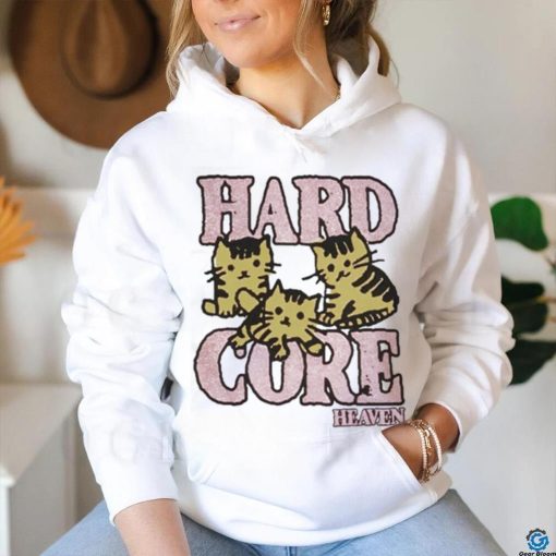 Hrtjankboteko Hard Core Heaven Cat Shirt