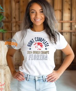 Hunt Complete 2024 World Champs Florida Panthers Vintage T Shirt