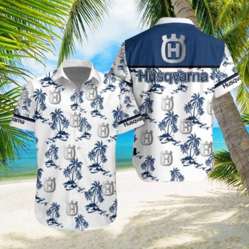 Husqvarna Car 3D Hawaiian Shirt Tree Summer Holidays For Men Women Fans