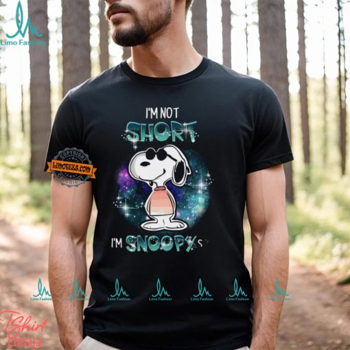 I Am Not Short I Am Snoopy Size 2024 Shirt