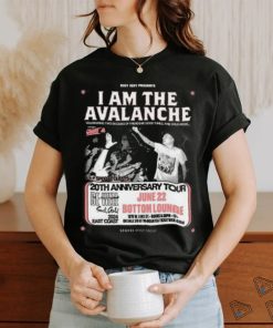 I Am The Avalanche 20Th Anniversary Tour June, 2024 Bottom Lounge Poster Shirt