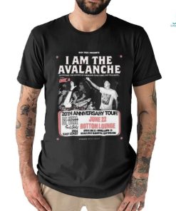 I Am The Avalanche 20Th Anniversary Tour June, 2024 Bottom Lounge Poster Shirt