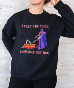 I Cast the Spell Consume Hot Dog T Shirts