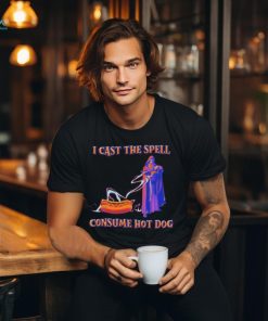 I Cast the Spell Consume Hot Dog T Shirts