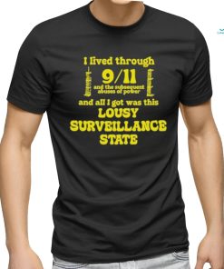 I Lived Through 9 11 And The Subsequent Abuses Of Power Shirt