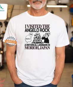 I Visited The Angelo Rock A Historical Landmark In Morioh Japan Limited Shirt