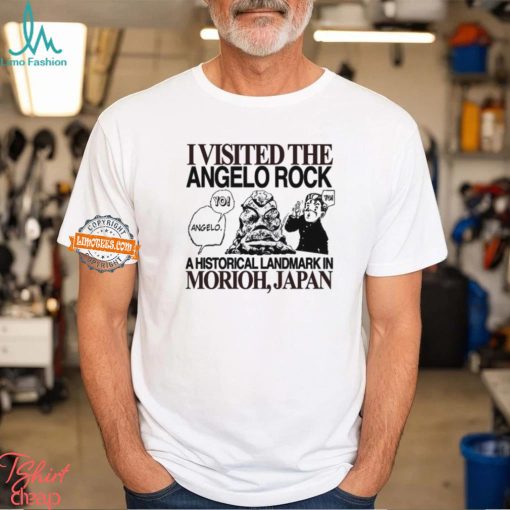 I Visited The Angelo Rock A Historical Landmark In Morioh Japan Limited Shirt