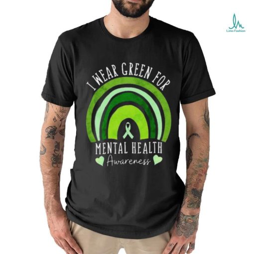 I Wear Green Tal Health Awareness Month Shirt