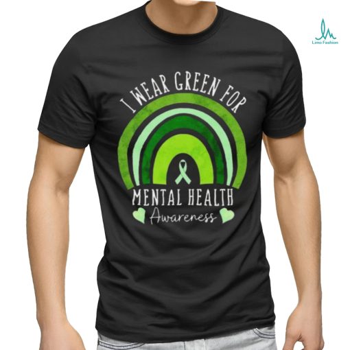 I Wear Green Tal Health Awareness Month Shirt