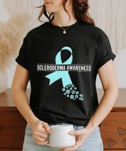 I Wear Teal Great Scleroderma Awareness Shirt