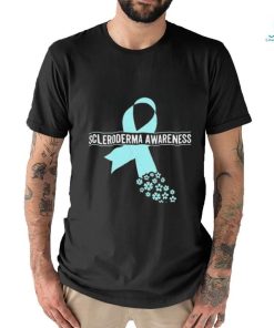 I Wear Teal Great Scleroderma Awareness Shirt