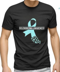 I Wear Teal Great Scleroderma Awareness Shirt