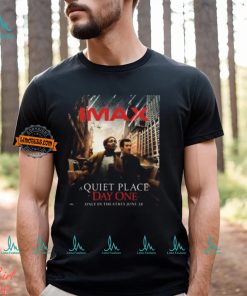 IMAX Poster For A Quiet Place Day One Releasing In Theaters On June 28 Vintage T Shirt