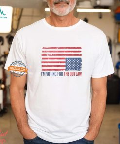 I’m Voting For The Outlaw Flag American Shirt