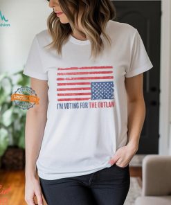 I’m Voting For The Outlaw Flag American Shirt