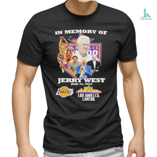 In Memory Of Jerry West Los Angeles Lakers 2024 Shirt