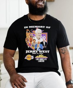 In Memory Of Jerry West Los Angeles Lakers 2024 Shirt