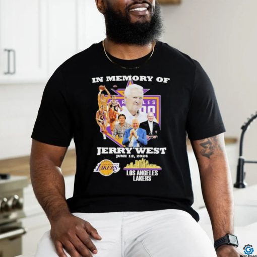 In Memory Of Jerry West Los Angeles Lakers 2024 Shirt