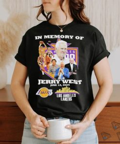 In Memory Of Jerry West Los Angeles Lakers 2024 Shirt