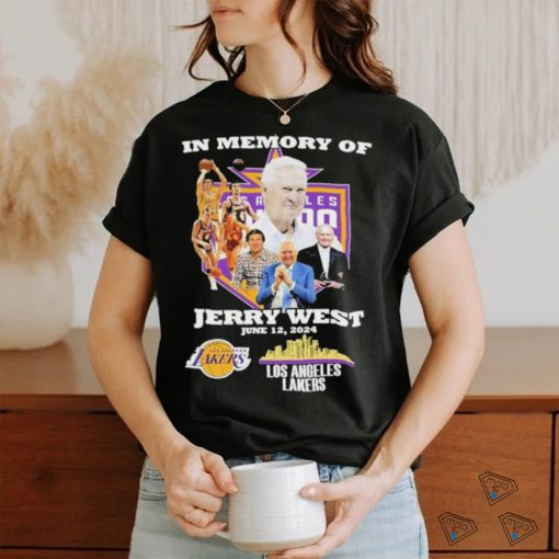 In Memory Of Jerry West Los Angeles Lakers 2024 Shirt