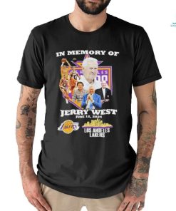 In Memory Of Jerry West Los Angeles Lakers 2024 Shirt