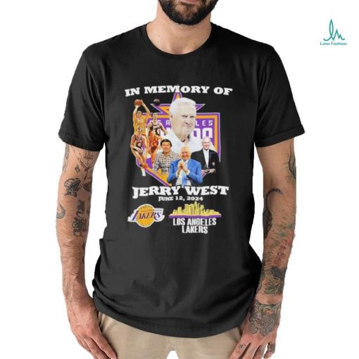 In Memory Of Jerry West Los Angeles Lakers 2024 Shirt