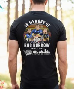 In Memory Of Rob Burrow June 2, 2024 Leeds Rhinos T Shirt