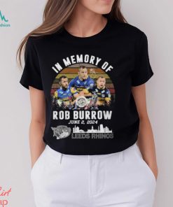 In Memory Of Rob Burrow June 2, 2024 Leeds Rhinos T Shirt