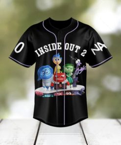 Inside Out 2 Custom Baseaball Jersey