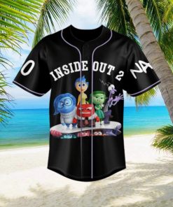 Inside Out 2 Custom Baseaball Jersey