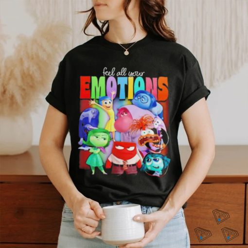 Inside Out 2 feel all your emotions shirt