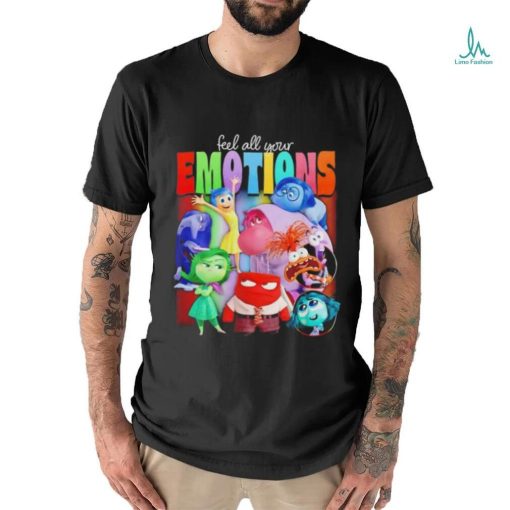 Inside Out 2 feel all your emotions shirt