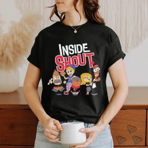 Inside shout Buffalo Bills cartoon shirt