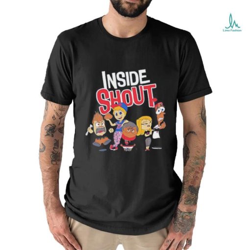 Inside shout Buffalo Bills cartoon shirt